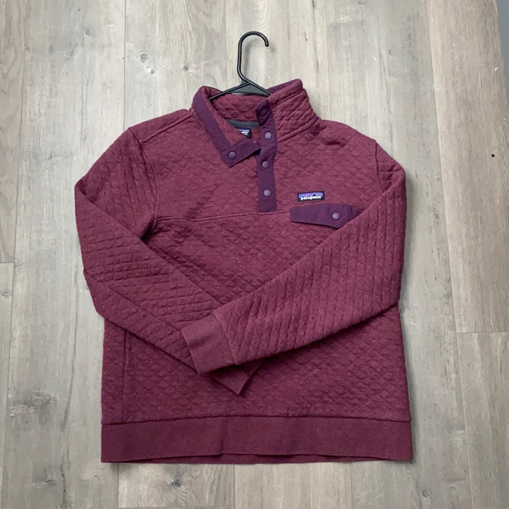 Women’s Patagonia cotton quilt snap-t pullover